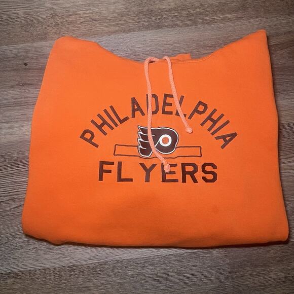 Philadelphia Flyers 2000’s Hockey Orange Hoodie Size XL - Picture 8 of 8